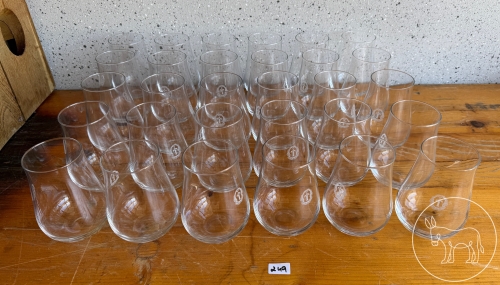 249 - 31 Stk. Thalheim Gläser klein