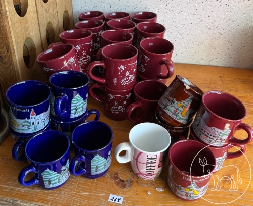 Bild 267 - Glühweinhäferl Konvolut