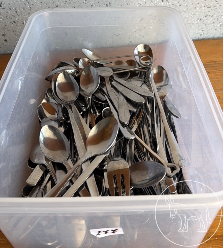 277 - Kaffee-Besteck Konvolut