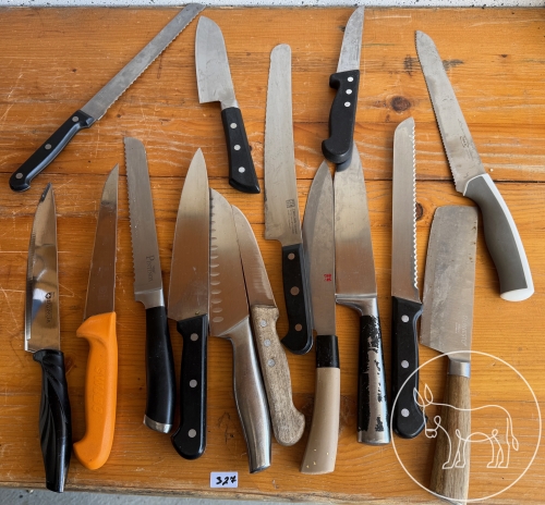 Bild 327 - Küchenmesser Konvolut