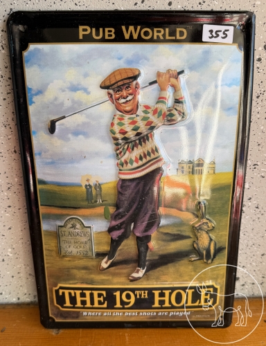 Bild 355 - Metallschild