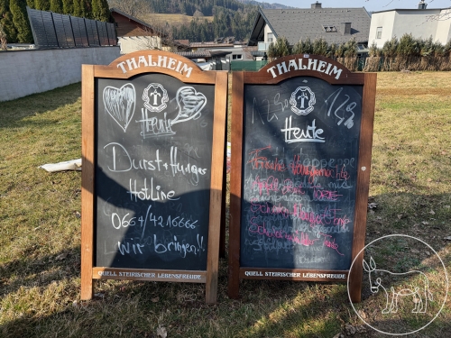 Bild 373 - 2 Stk. Aufsteller / Schiefertafel