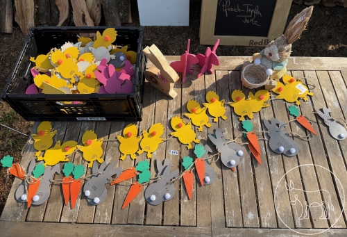 397 - Osterdeko Konvolut