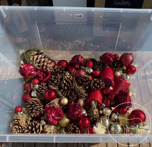 408 - Weihnachtsdeko Konvolut