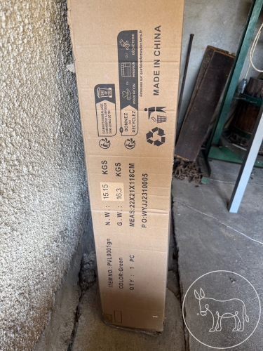 416 - Partyzelt grün