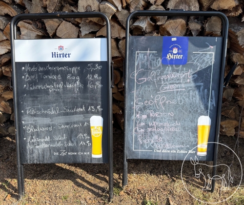 441 - 3 Hirter Metall-Aufsteller