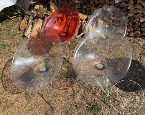 443 - 4 Stk. Kartell Philipp Starck Sessel