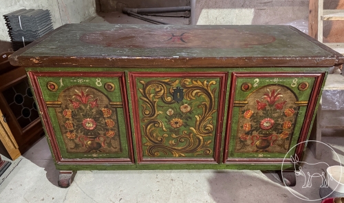 001 - Bauerntruhe 1828