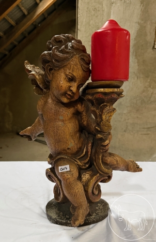 Bild 017 - Kerzenleuchter Engel