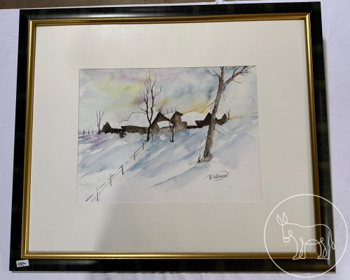 Bild 027 - Aquarell H.Vollmaier, signiert