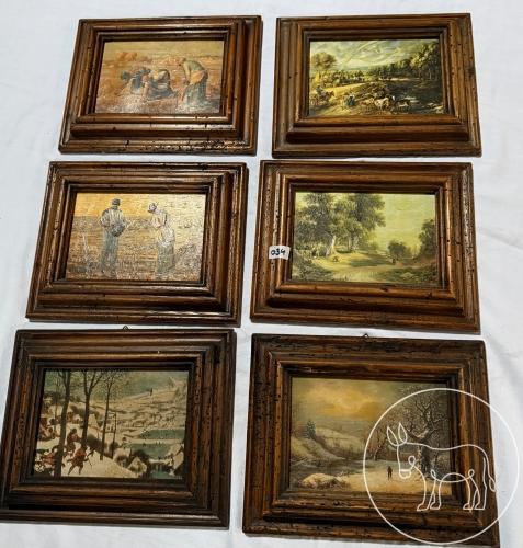 Bild 034 - 6 Bilder in rustikalem Rahmen