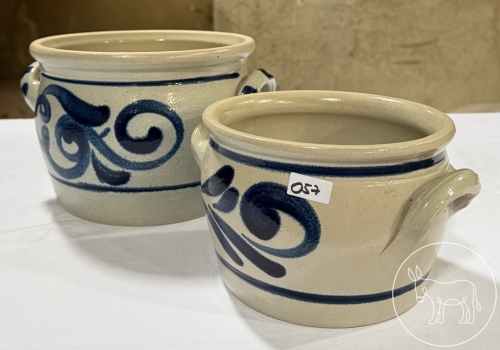 Bild 057 - 2 Schmalztöpfe