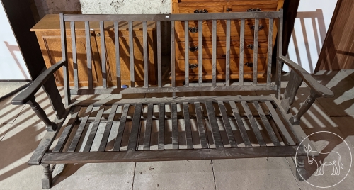 117 - Holzbank ohne Auflage