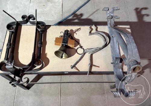 146 - Schmiedeeisen Konvolut