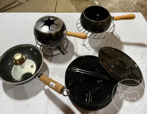 Bild 166 - Fondue Konvolut