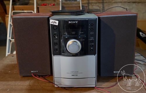 Bild 187 - Sony HiFi Gerät mit Boxen