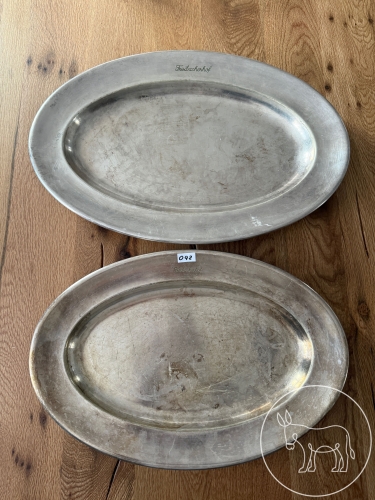 042 - 4 Hotelsilber-Platten