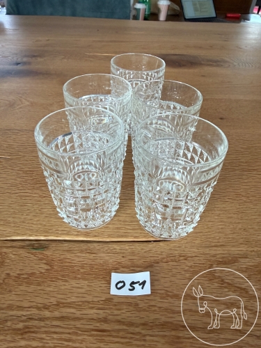 Bild 051 - 5 kleine Wassergläser