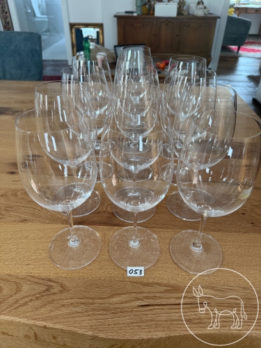 053 - 13 Riedel Rotweingläser