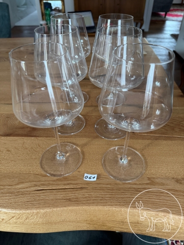 061 - 6 Rotweingläser